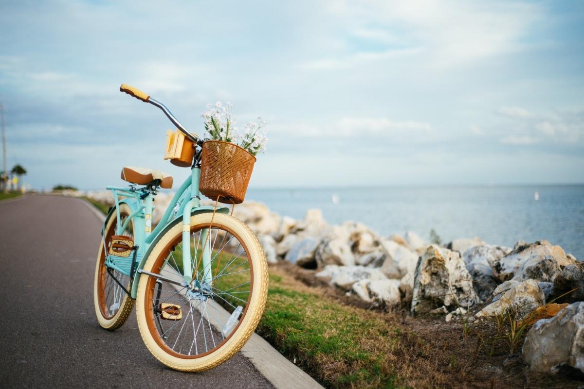 biking on St. Simons Island