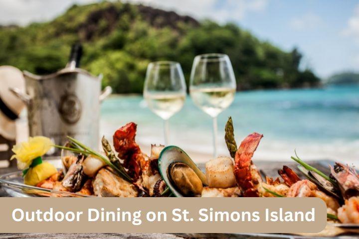 Outdoor Dining on St. Simons Island