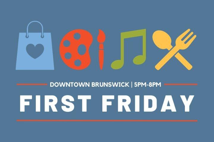 First Friday in Historic Downtown Brunswick